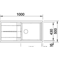 Blanco Metra XL 6 S 525931 (черный) Image #2