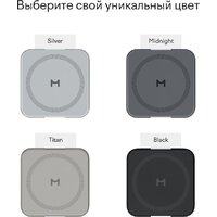 Беспроводное зарядное Magssory Fold Pro 3 в 1 WCH063 (черный) - Превью изображения №12 — Интернет-магазин Your Sale