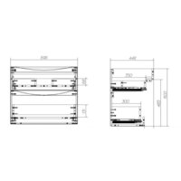 BelBagno Тумба под умывальник Marino-H60-700-2C-SO-RN-P (rovere nature) Image #3