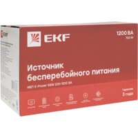 Источник бесперебойного питания EKF E-Power SSW 200 1200 ВА Proxima - Превью изображения №3 — Интернет-магазин Your Sale
