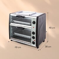 Мини-печь OneConcept All-You-Can-Eat - Превью изображения №5 — Интернет-магазин Your Sale