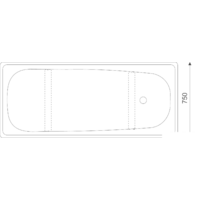 White Wave Classic L-1500 150x75 Image #2