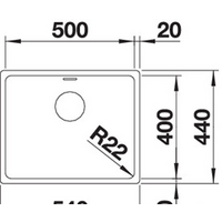 Blanco Andano 500-U (без клапана-автомата) Image #4