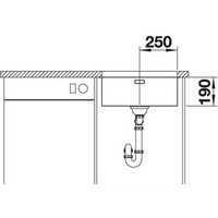 Blanco Andano 500-U (без клапана-автомата) Image #2