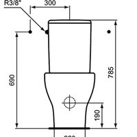 Ideal Standard Tesi [T008201] (без бачка, без сиденья) Image #2