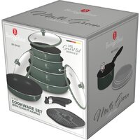 Набор кастрюль Berlinger Haus Matte Green Collection BH-8423 - Превью изображения №8 — Интернет-магазин Your Sale