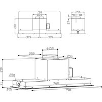 Кухонная вытяжка Korting KHI 9099 ICGN - Превью изображения №10 — Интернет-магазин Your Sale