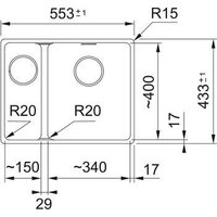 Кухонная мойка Franke Maris MRG 160-34-15 125.0740.839 (оникс) - Превью изображения №4 — Интернет-магазин Your Sale
