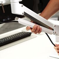 Кронштейн для монитора Fellowes Tallo Modular 3FMS (белый) - Превью изображения №5 — Интернет-магазин Your Sale
