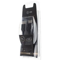 Кабель CACTUS HDMI - HDMI CS-HDMI.2-1.8 (1.8 м, черный) - Превью изображения №2 — Интернет-магазин Your Sale