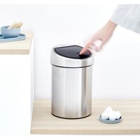 Brabantia Touch Bin 3 л (стальной матовый) Image #6
