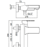 Paffoni Tango TA023CR Image #2