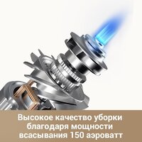 Пылесос Dreame Cordless Vacuum Cleaner R10 Pro Aqua - Превью изображения №6 — Интернет-магазин Your Sale