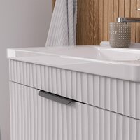 Volna Тумба под умывальник Lotty 80.2Y Миранда (белый, напольная) Image #8