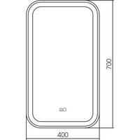 Silver Mirrors Зеркало Мальта 40x70 LED-00002552 Image #3