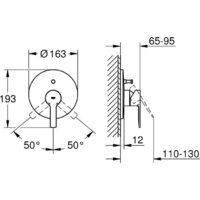 Смеситель Grohe Lineare 19297Dc1 - Превью изображения №5 — Интернет-магазин Your Sale