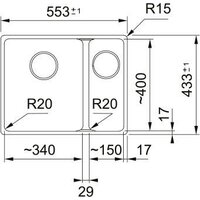 Кухонная мойка Franke Maris MRG 160-34-15 125.0740.840 (оникс) - Превью изображения №4 — Интернет-магазин Your Sale