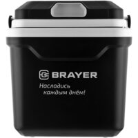 Термоэлектрический автохолодильник Brayer BR6332 24л (черный) - Превью изображения №3 — Интернет-магазин Your Sale