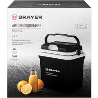 Термоэлектрический автохолодильник Brayer BR6332 24л (черный) - Превью изображения №10 — Интернет-магазин Your Sale