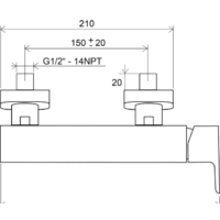Ravak 10° TD 032.00/150 [X070066] Image #3