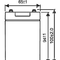 Аккумулятор для ИБП WBR GP1272 28W - Превью изображения №2 — Интернет-магазин Your Sale