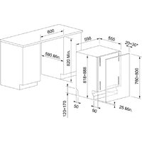 Встраиваемая посудомоечная машина Franke FDW 613 D9P LP A+++ - Превью изображения №3 — Интернет-магазин Your Sale