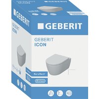 Унитаз подвесной Geberit Icon 501.664.00.1 - Превью изображения №2 — Интернет-магазин Your Sale