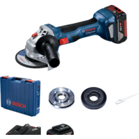 Bosch GWS 180-LI Professional 06019H9021 (с 2-мя АКБ, кейс) Image #1