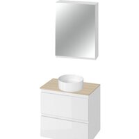 Cersanit Тумба Moduo 80 SZ-MOD80-BL/Wh под умывальник Image #4