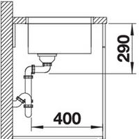 Blanco Andano 450-U (без клапана-автомата) Image #3