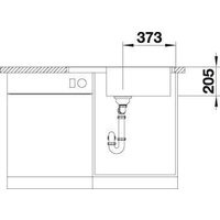 Blanco Lemis XL 6 S-IF Compact 525110 (серебристый) Image #5