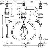 Axor Montreux 16535820 (шлифованный никель) Image #2