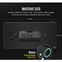 Коврик для стола Corsair MM700 RGB Extended 3XL - Превью изображения №4 — Интернет-магазин Your Sale