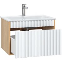 Onika Тумба под умывальник Дайлер 60 106150 (белый/дуб сонома) Image #3