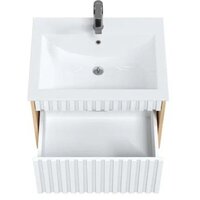 Onika Тумба под умывальник Дайлер 60 106150 (белый/дуб сонома) Image #4