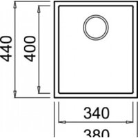 Elleci Quadra 100 Undermount Nero G40 Image #2