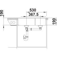 Blanco Legra 8 526224 (антрацит) Image #4
