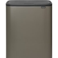 Brabantia Bo Touch Bin 60 л (платиновый)