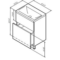 AM.PM Gem M90FSX06022WG32 + M90WCC0602WG Image #10