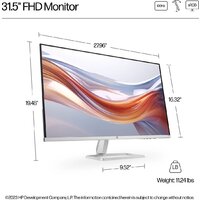 Монитор HP Series 5 532sf 94F50AS - Превью изображения №9 — Интернет-магазин Your Sale