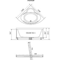 Ванна Triton ТРОЯ 150x150 - Превью изображения №7 — Интернет-магазин Your Sale