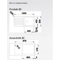 Blanco Lantos XL 6 S-IF 519709 (нержавеющая сталь) Image #3
