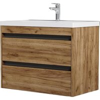 AM.PM Тумба с умывальником Pulse M91-FHX0752OF-WCC0752WG