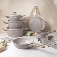 Набор кастрюль Berlinger Haus Taupe Nordic Collection BH-8344 - Превью изображения №2 — Интернет-магазин Your Sale