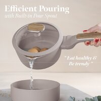 Набор кастрюль Berlinger Haus Taupe Nordic Collection BH-8344 - Превью изображения №7 — Интернет-магазин Your Sale