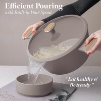 Набор кастрюль Berlinger Haus Taupe Nordic Collection BH-8344 - Превью изображения №4 — Интернет-магазин Your Sale
