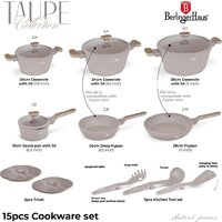Набор кастрюль Berlinger Haus Taupe Nordic Collection BH-8344 - Превью изображения №9 — Интернет-магазин Your Sale
