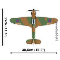 Конструктор Cobi World War II 5728 Hawker Hurricane Mk.I - Превью изображения №6 — Интернет-магазин Your Sale