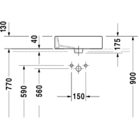 Duravit Vero 50x47 [0452500000] Image #3