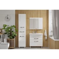 Volna Шкаф с зеркалом Lake 80 правый Image #6